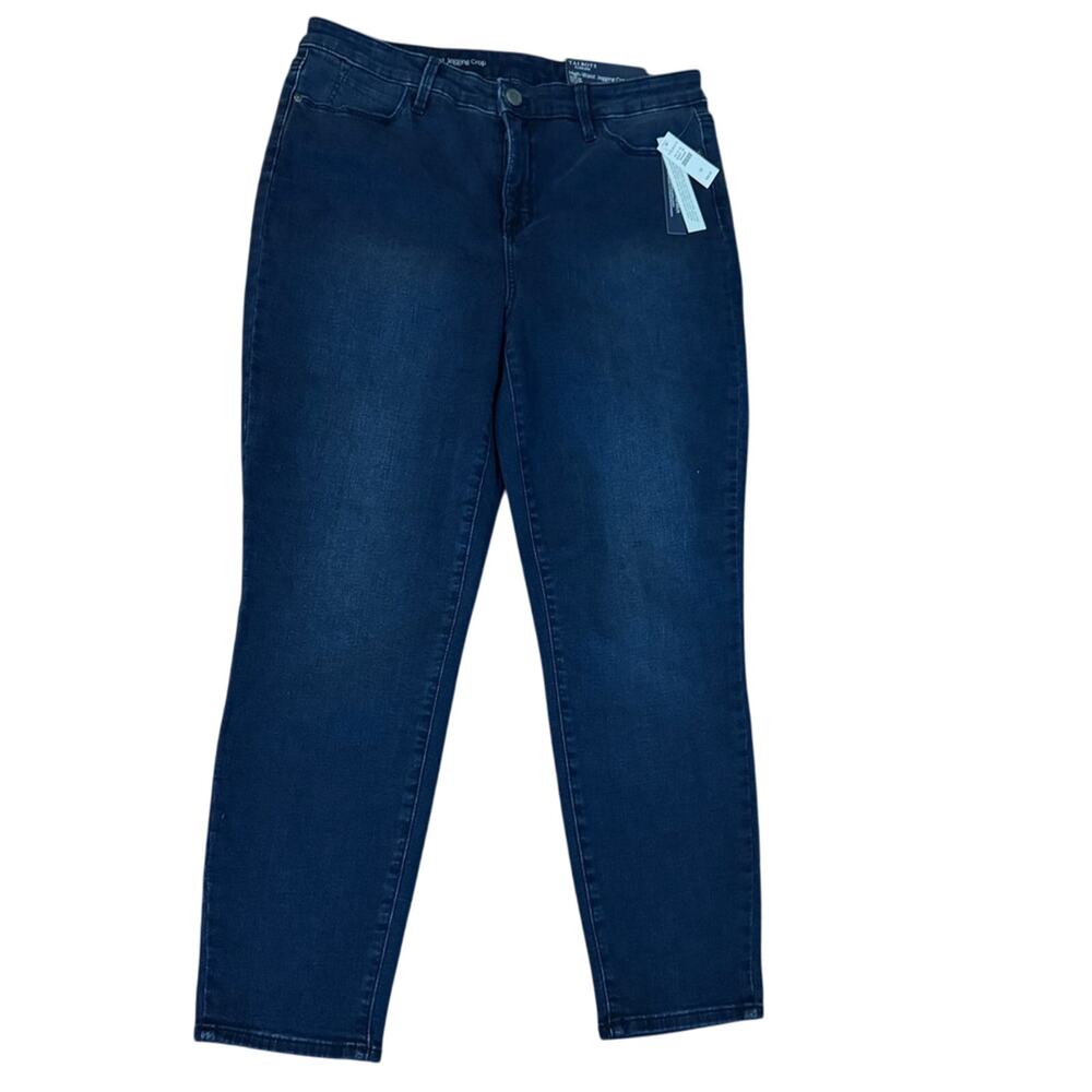 Talbots High Waist Jegging Crop Jeans Size 10 NWT - Picture 3 of 7